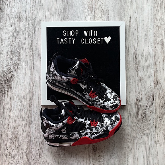 Nike air jordan 4 retro sneakers - Picture 4 of 8